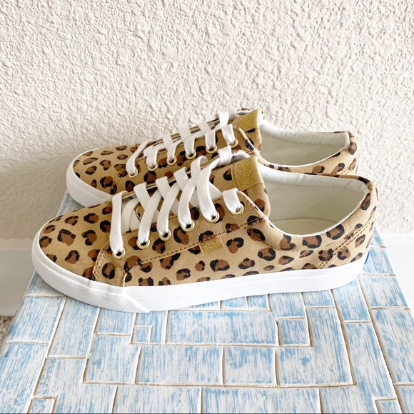 KEDS Jump Kick Lace Up Sneaker Leopard 8.5 NEW - Picture 6 of 9